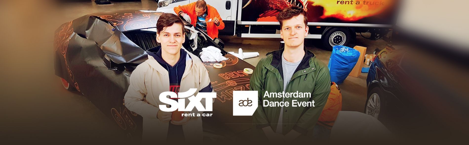 Mr. Belt & Wezol's ADE demo ride with SIXT