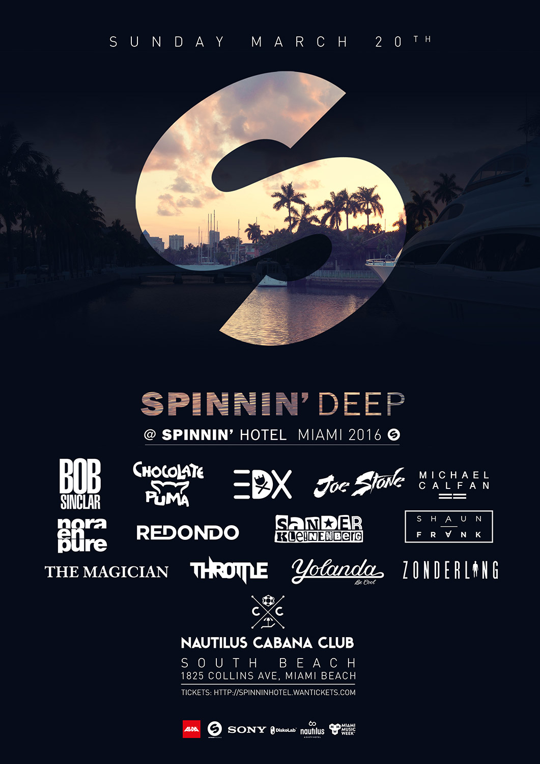Spinnin' Deep Miami 2016